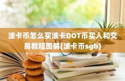 波卡币怎么买波卡DOT币买入和交易教程图解(波卡币sgb)