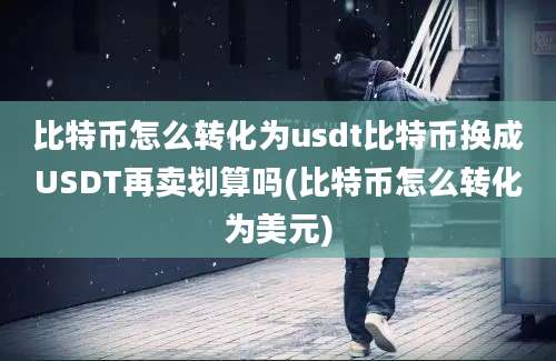 比特币怎么转化为usdt比特币换成USDT再卖划算吗(比特币怎么转化为美元)