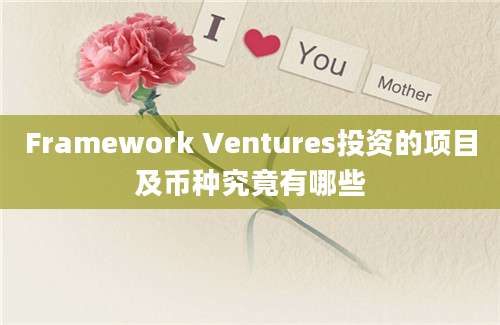 Framework Ventures投资的项目及币种究竟有哪些