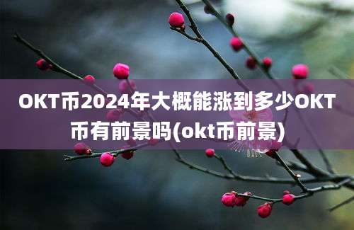 OKT币2024年大概能涨到多少OKT币有前景吗(okt币前景)