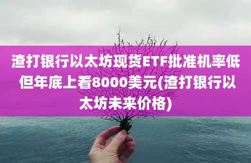 渣打银行以太坊现货ETF批准机率低 但年底上看8000美元(渣打银行以太坊未来价格)