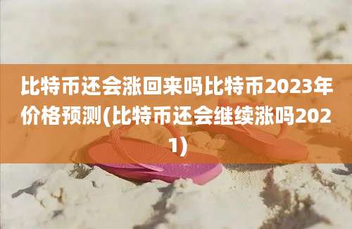 比特币还会涨回来吗比特币2023年价格预测(比特币还会继续涨吗2021)