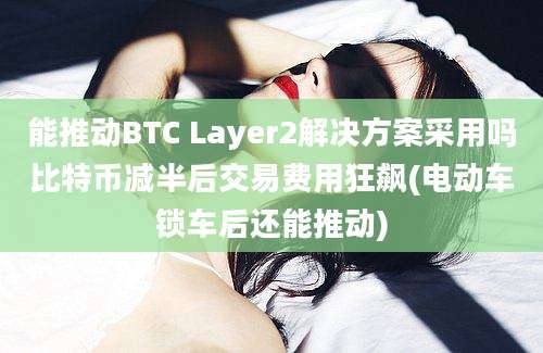 能推动BTC Layer2解决方案采用吗比特币减半后交易费用狂飙(电动车锁车后还能推动)