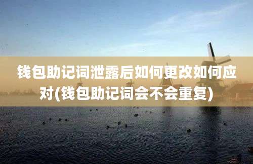 钱包助记词泄露后如何更改如何应对(钱包助记词会不会重复)