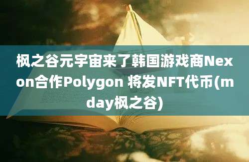 枫之谷元宇宙来了韩国游戏商Nexon合作Polygon 将发NFT代币(mday枫之谷)