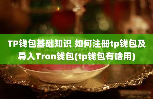 TP钱包基础知识 如何注册tp钱包及导入Tron钱包(tp钱包有啥用)