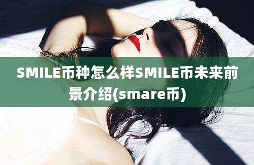 SMILE币种怎么样SMILE币未来前景介绍(smare币)