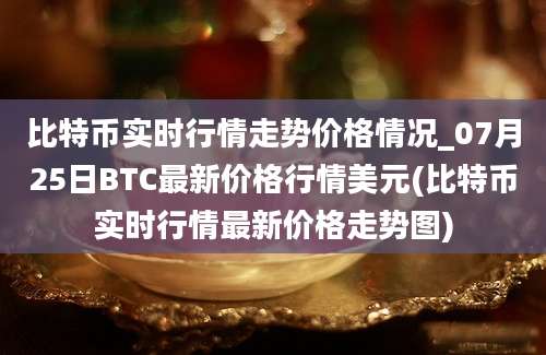 比特币实时行情走势价格情况_07月25日BTC最新价格行情美元(比特币实时行情最新价格走势图)