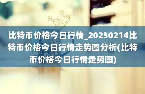 比特币价格今日行情_20230214比特币价格今日行情走势图分析(比特币价格今日行情走势图)