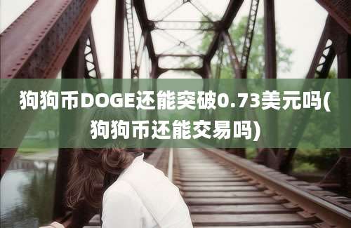 狗狗币DOGE还能突破0.73美元吗(狗狗币还能交易吗)