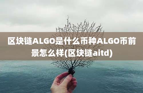 区块链ALGO是什么币种ALGO币前景怎么样(区块链aitd)