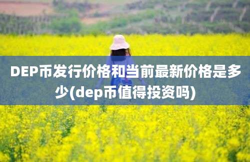 DEP币发行价格和当前最新价格是多少(dep币值得投资吗)