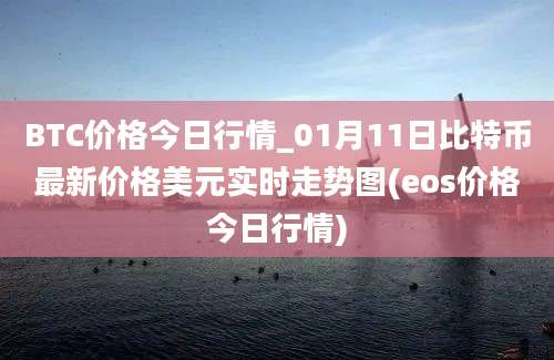 BTC价格今日行情_01月11日比特币最新价格美元实时走势图(eos价格今日行情)